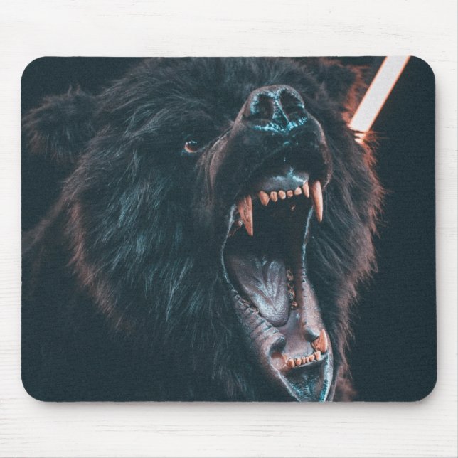 Angry Bar Zeth Black Bar Growl Mousepad (Vorne)