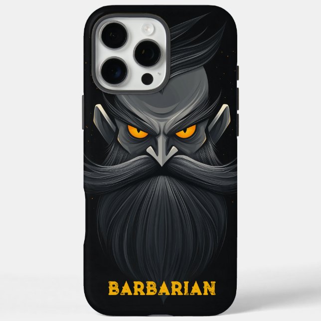 Angry Barbarian personlisiert Case-Mate iPhone Hülle (Rückseite)