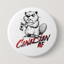 Angry Beaver Canadian AF Button