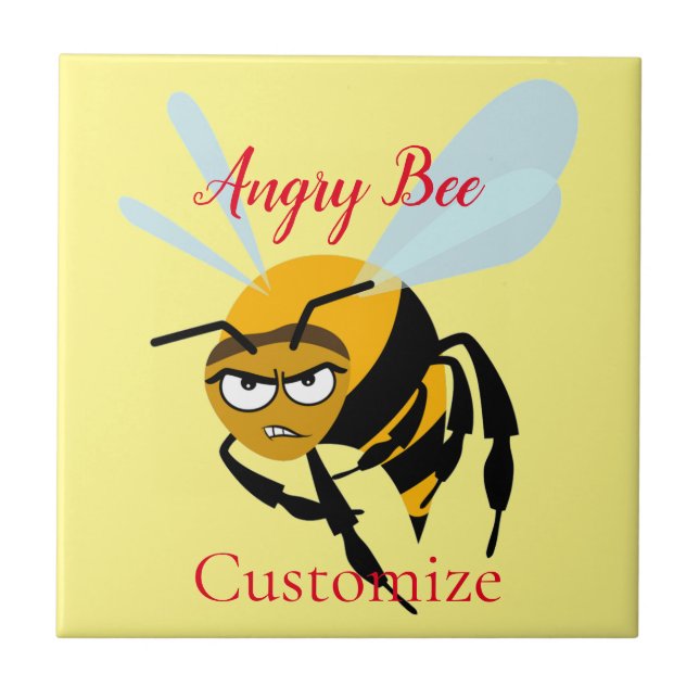 Angry Bee Thunder_Cove Fliese (Vorderseite)
