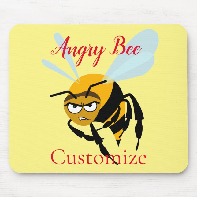 Angry Bee Thunder_Cove Mousepad (Vorne)