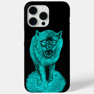 Angry Black Wolf in der Nacht Case-Mate iPhone Hülle