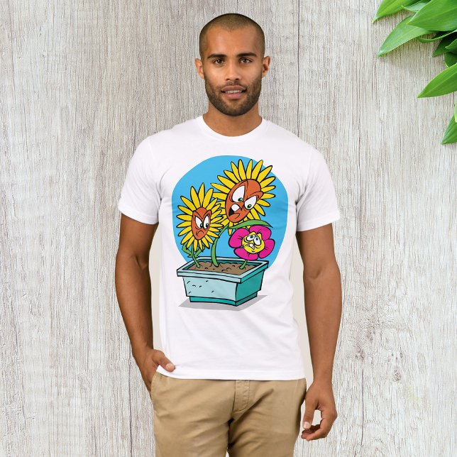 Angry Blume Mens T - Shirt (Von Creator hochgeladen)