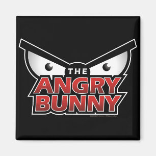 Angry Bunny Abstrakt Magnet