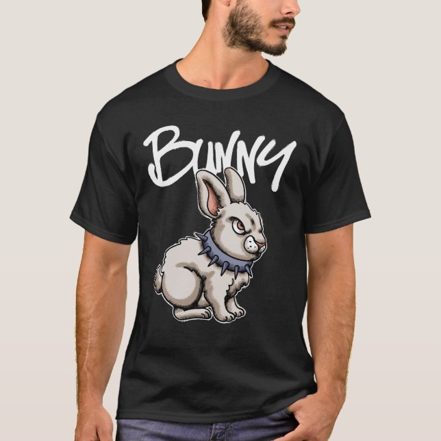 Angry Bunny streetwear  T-Shirt (Vorderseite)