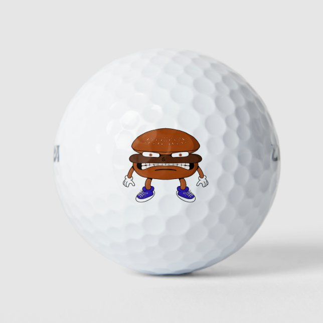 Angry Burger Golfball (Vorderseite)