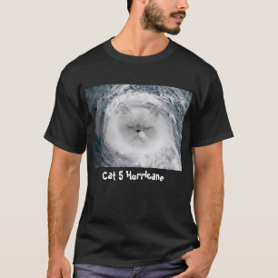Angry Cat 5 Hurrikan T-Shirt