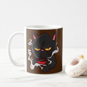 Angry Cat Coffee Kitten Mad  Kaffeetasse