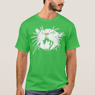 Angry Cat Künstlerisches Design für Katzenliebhabe T-Shirt