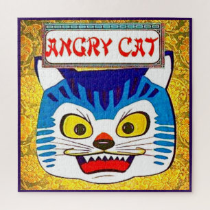 Angry Cat Puzzle