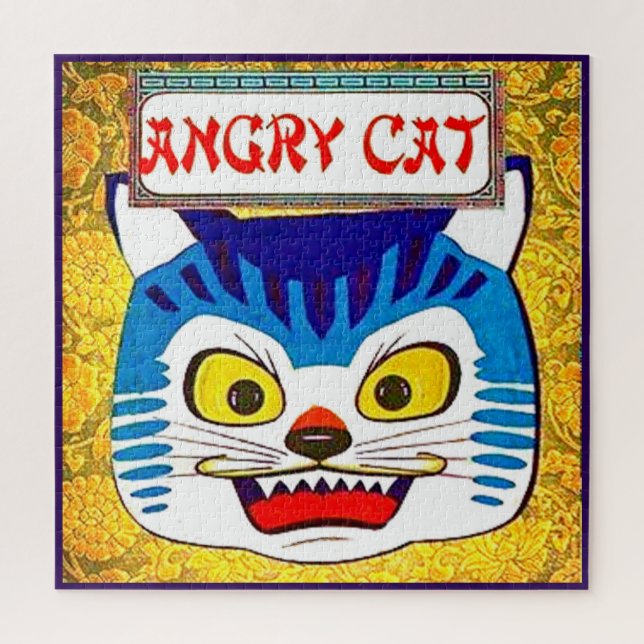 Angry Cat Puzzle (Vertikal)