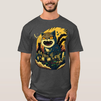 Angry Catzilla T-Shirt