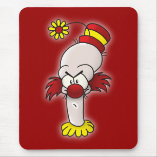 Angry Clown Mousepad