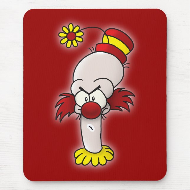Angry Clown Mousepad (Vorne)