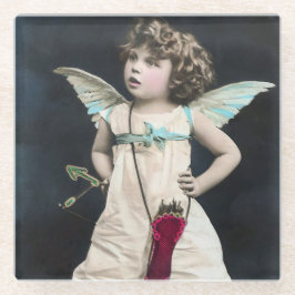 Angry Cupid Glasuntersetzer