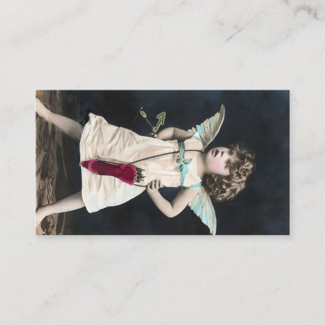 Angry Cupid Platzkarte (Vorderseite)