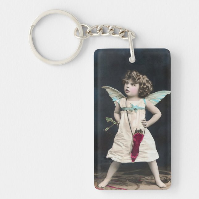 Angry Cupid Schlüsselanhänger (Vorderseite)
