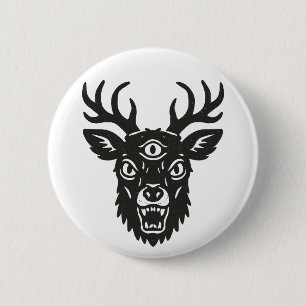 Angry Dear Button