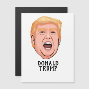 ANGRY DONALD TRUMP CUSTOM MAGNETKARTE