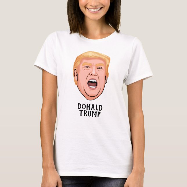 ANGRY DONALD TRUMP CUSTOM T-Shirt (Vorderseite)