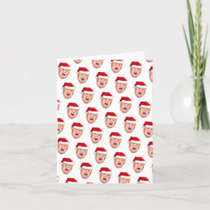 Angry Donald Trump Weihnachten Karte