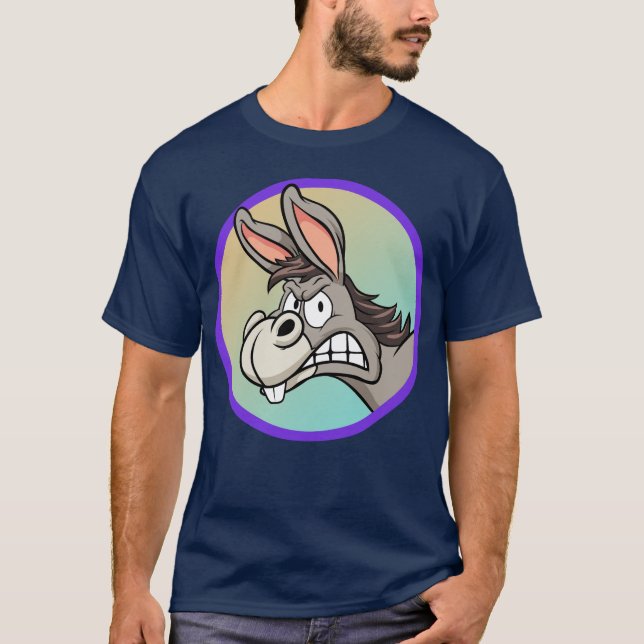 Angry Donkey T - Shirt (Vorderseite)