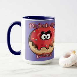 Angry Donut: Aus Geduld neu Tasse