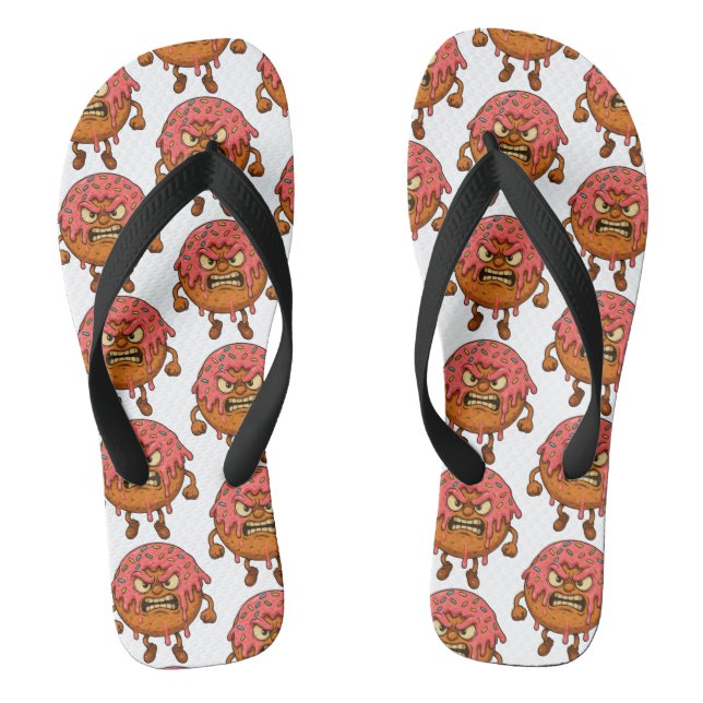Angry Donut II Flip Flops (Fußbett)