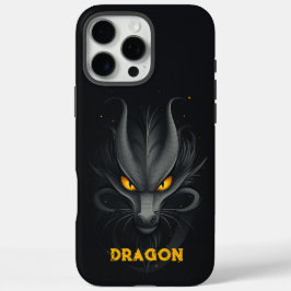 Angry Dragon Black iPhone 16 Pro Max Hülle