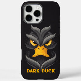 Angry Duck Black iPhone 16 Pro Max Hülle