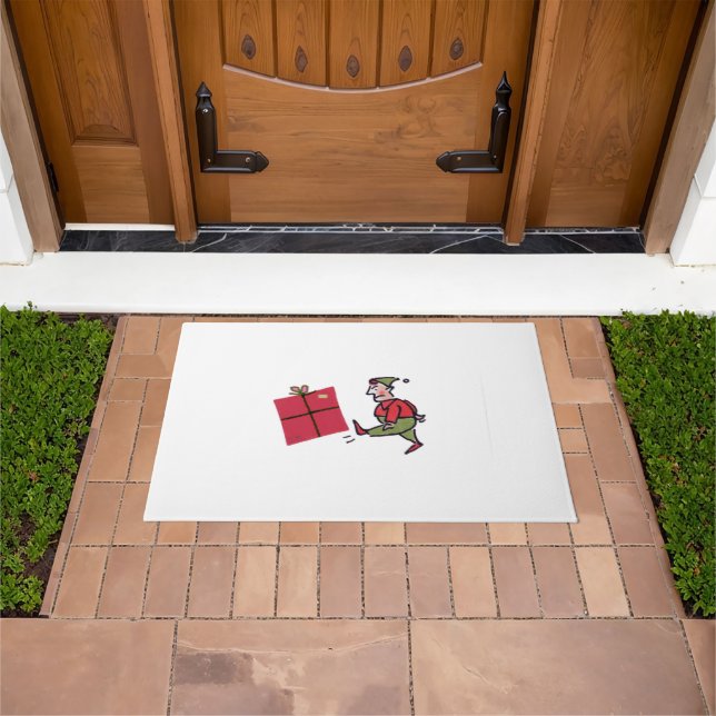 Angry Elf Doormat Fußmatte (Außenbereich)