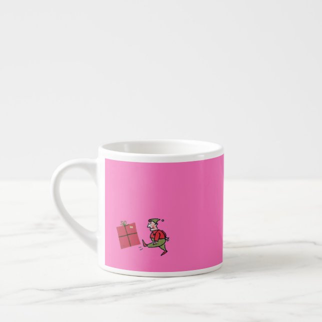 Angry Elf espresso Tasse (Links)