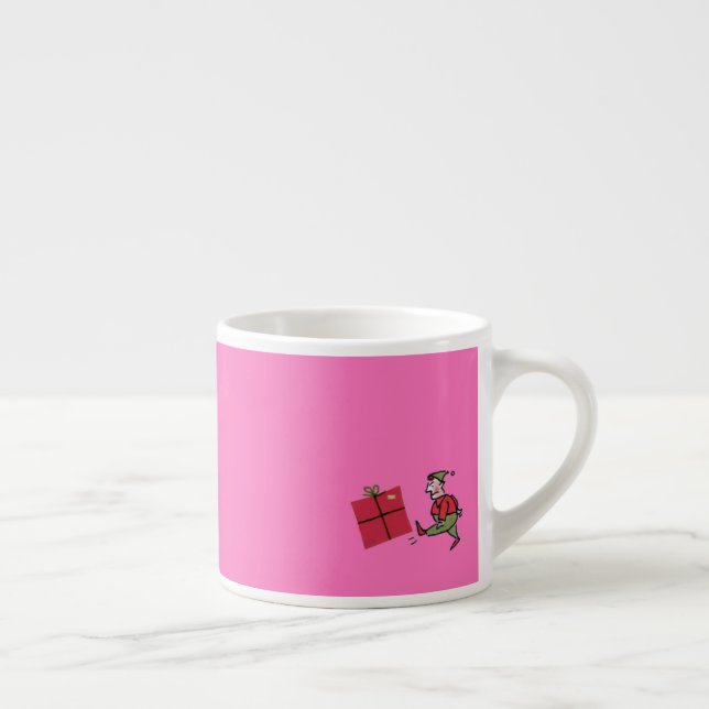 Angry Elf links Hand Espresso Tasse (Rechts)