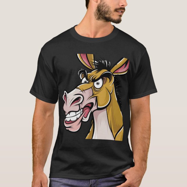 Angry Esel T-Shirt (Vorderseite)