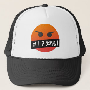 Angry Face Emoji Truckerkappe