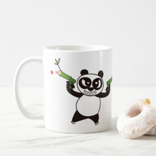 Angry Face Panda 28 Kaffeetasse