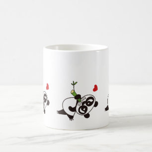 Angry Face Panda 39 Kaffeetasse