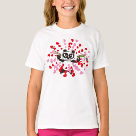 Angry Face Panda Lieben T-Shirt
