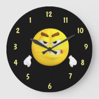 Angry Face Reverse Dial
