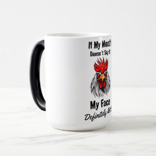 Angry Face Verwandlungstasse