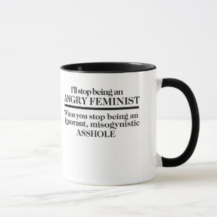 Angry Feminist Tasse