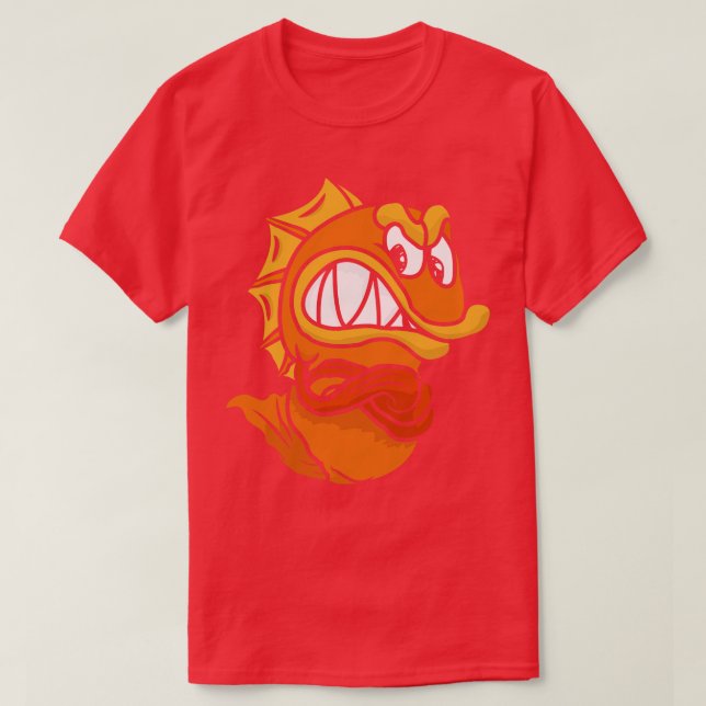Angry Fish 1 T-Shirt (Design vorne)