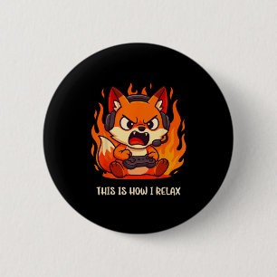 Angry Gamer Kitsune Fox So entspanne ich mich in J Button