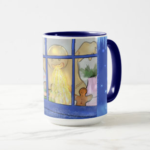 Angry Gingerbread Man Tasse - Holiday Tale