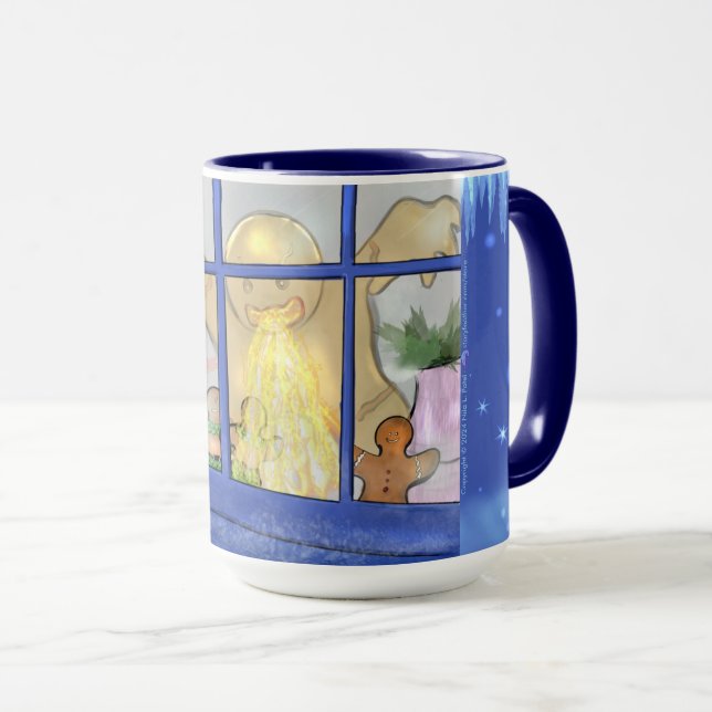 Angry Gingerbread Man Tasse - Holiday Tale (VorderseiteRechts)