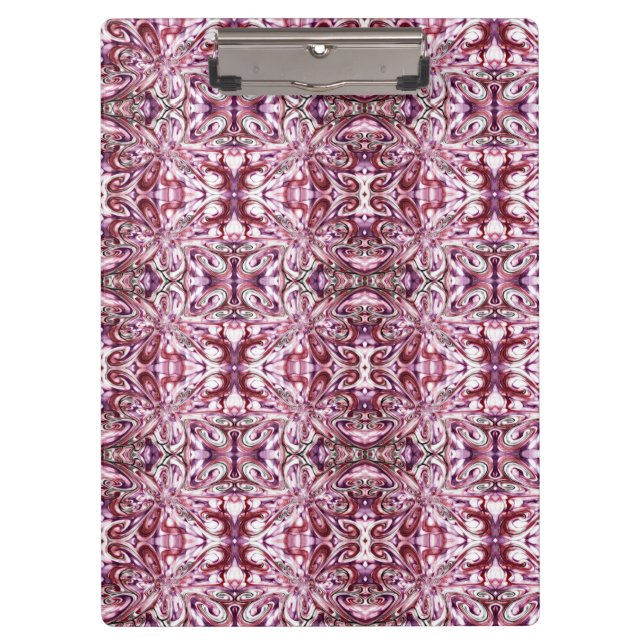 Angry Girl Klemmbrett (Vorderseite)