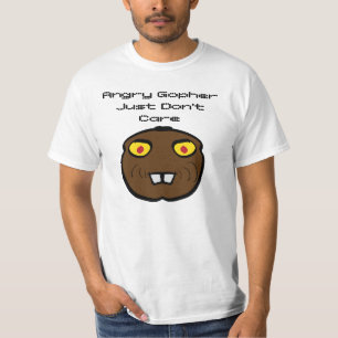 Angry Gopher kümmert sich einfach nicht T-Shirt