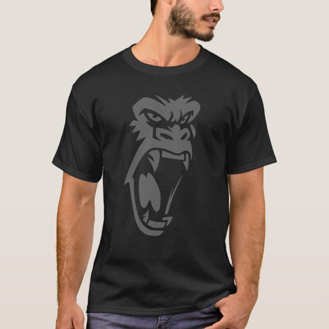 Angry Gorilla Face For Men Women Kids  1 T-Shirt (Vorderseite)