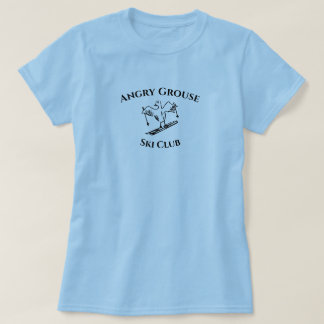 Angry Grouse Women's T - Shirt - Schwarzes Design