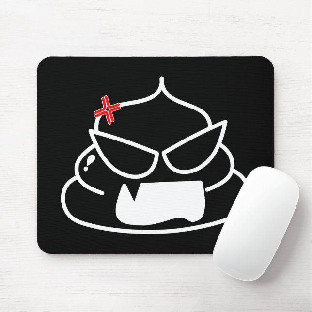Angry Kack - Brootsch the PooPoo Mousepad (Mit Mouse)